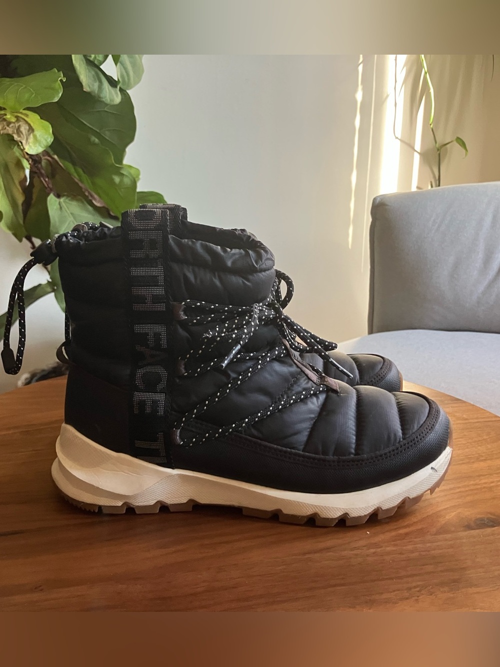 The North Face Women's Thermoball Waterproof Lace Up Winter Boots
